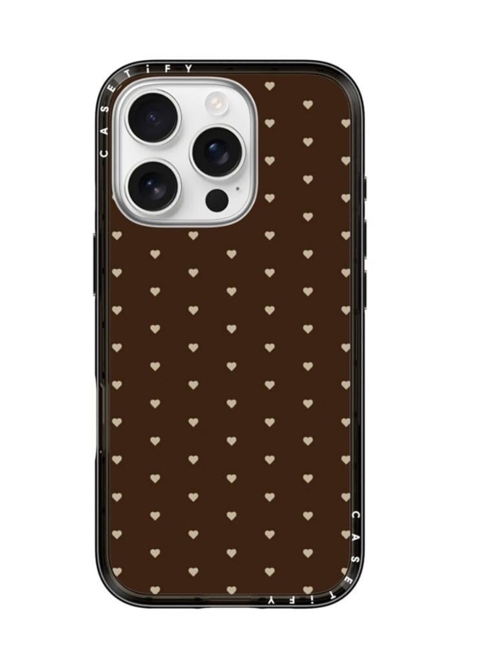 NIB CASETiFY IPhone 16 Pro Case Choco Dots